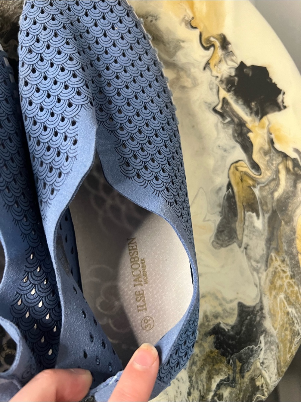 Ilse Jacobsen Tulip Slip On Blue 39 - Picture 8 of 11